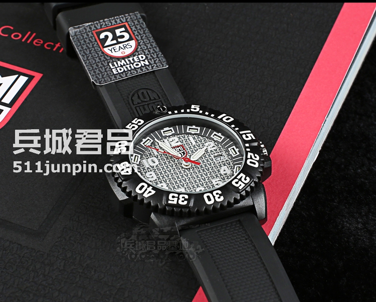 瑞士正品Luminox鲁美诺斯3051.25周年纪念版海豹专供手表纪念腕表