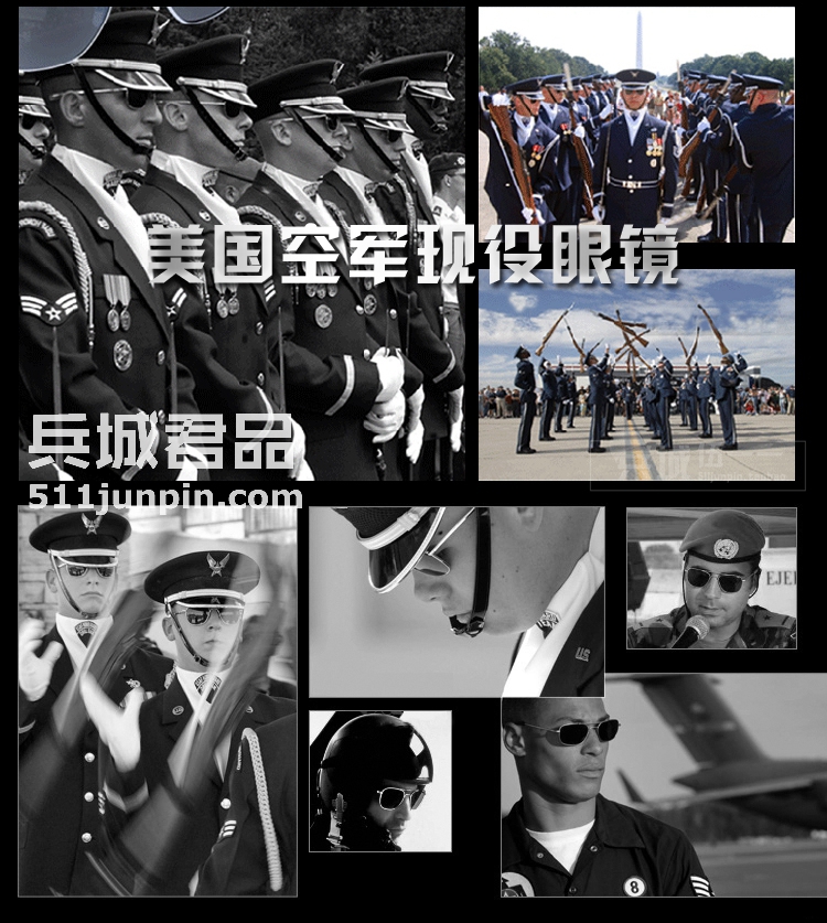 正品美国 RANDOLPH蓝道夫 飞行员系列眼镜 直臂偏光镜 太阳镜