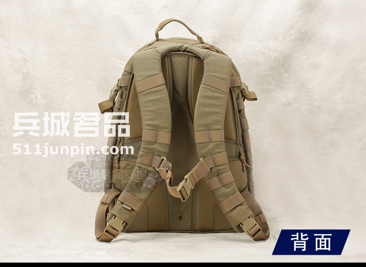 美国5.11/511 正品 24小时冲锋战术背包58601/56955 军迷