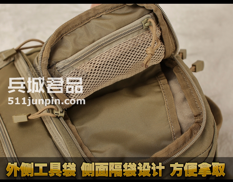美国5.11/511 正品 24小时冲锋战术背包58601/56955 军迷