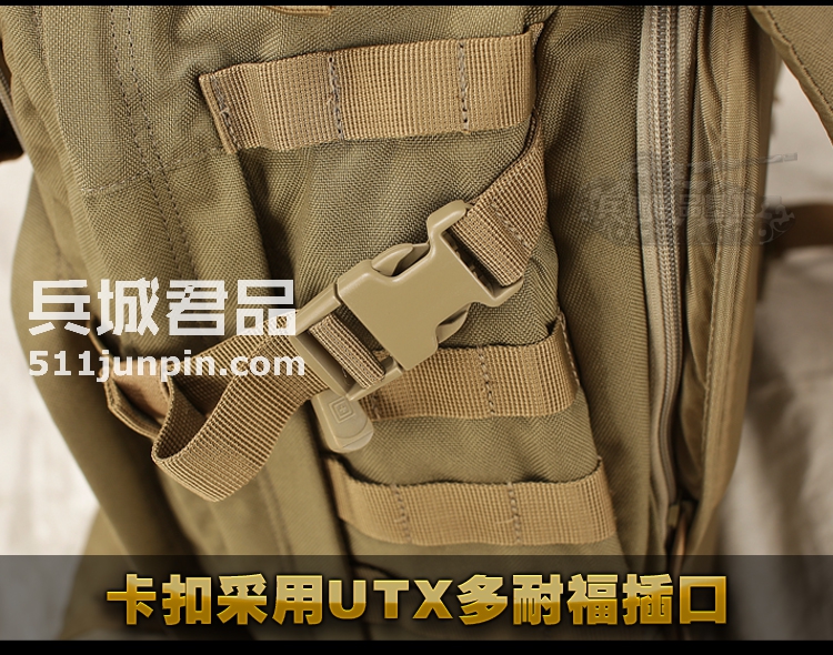 美国5.11/511 正品 24小时冲锋战术背包58601/56955 军迷