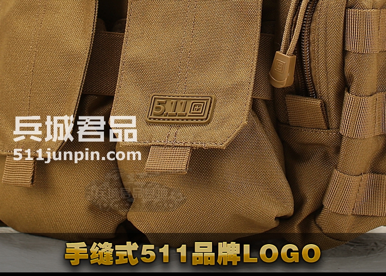 美国5.11 正品外挂横式鞍包 横式鞍袋 56026 战术装备侧背包