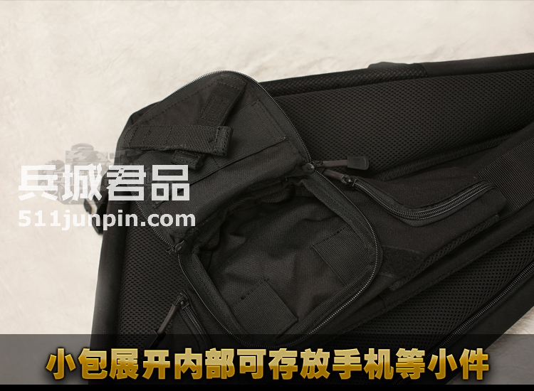 正品美国5.11 三角枪包 511短途旅行包 单肩双色斜背包58603