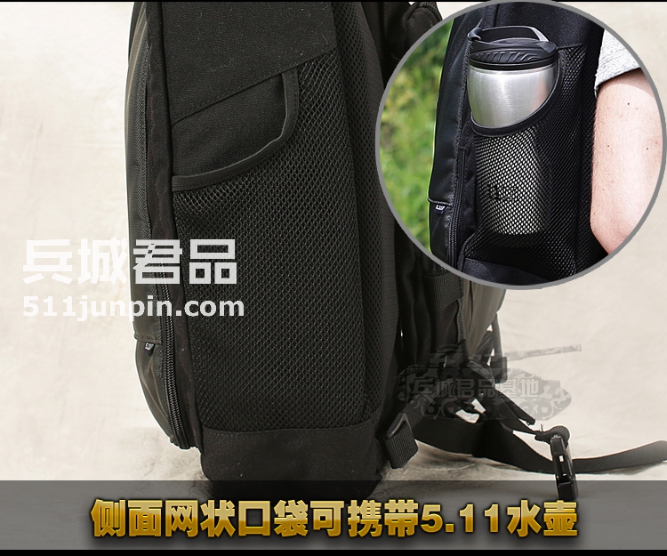 正品美国5.11 三角枪包 511短途旅行包 单肩双色斜背包58603
