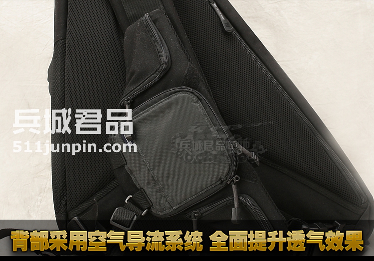 正品美国5.11 三角枪包 511短途旅行包 单肩双色斜背包58603