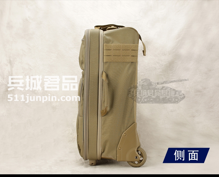 美国5.11轻便拉杆箱 56169 灰色 狼棕色 【511拉杆箱】