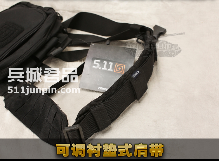美国5.11大号背包 斜背包男士户外登山包装备包56180单肩包