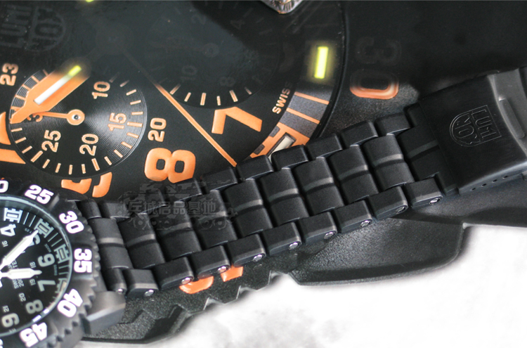 Luminox/雷美诺时 瑞士原装正品 3050系列黑色碳纤维户外运动表带