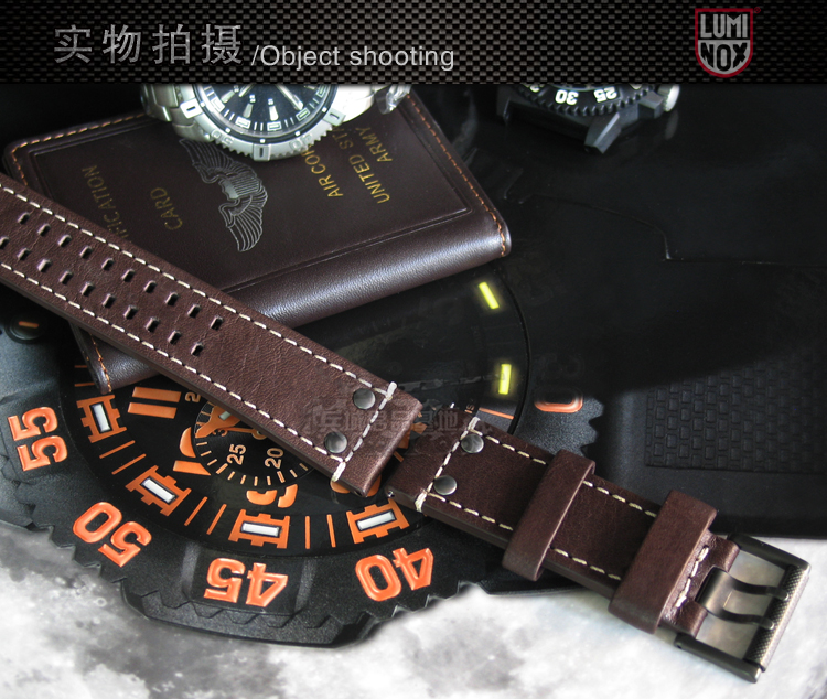 Luminox 雷美诺时瑞士原装正品 1927真皮户外运动表带