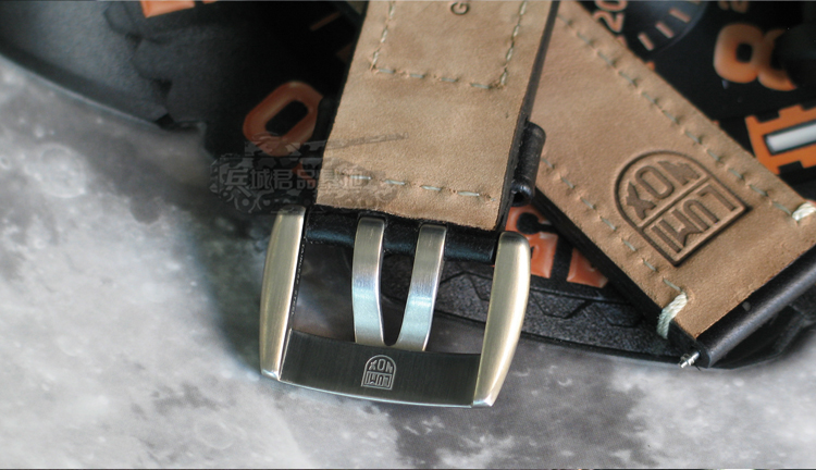 Luminox/雷美诺时 原装正品 18系列19系列黑色真皮户外运动表带