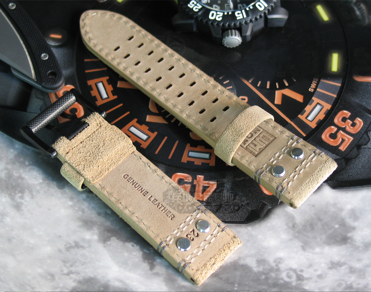 Luminox/雷美诺时 原装正品 1925真皮表带 户外运动表带