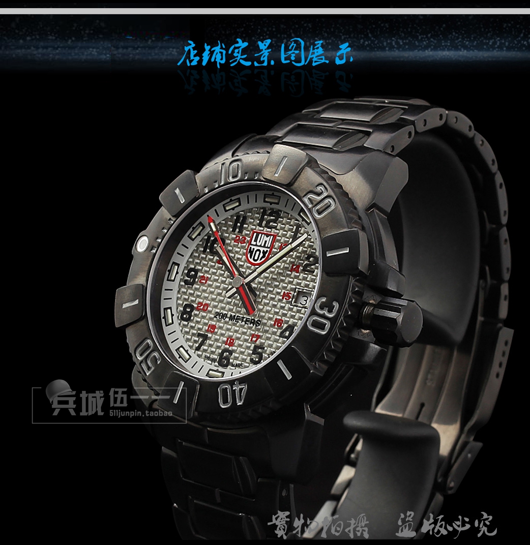正品Luminox雷美诺时手表军表 100%瑞士原装进口6310防水夜光氚气