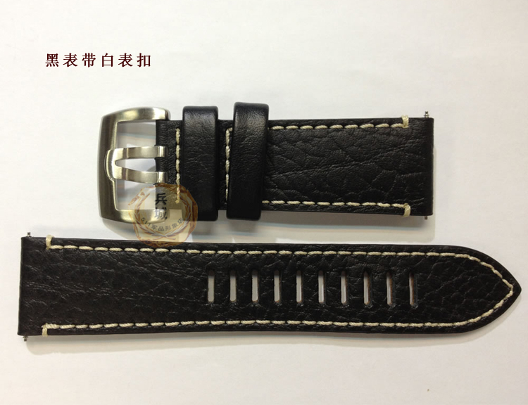 正品 Luminox雷美诺时 1881.BO.SXC 进口黑色真皮 户外商务 表带
