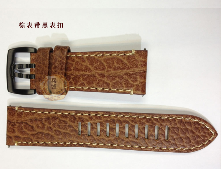 正品 Luminox雷美诺时 1881.BO.SXC 进口黑色真皮 户外商务 表带