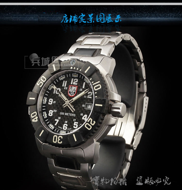 正品Luminox雷美诺时防水夜光氚气手表军表100%瑞士原装进口 6102