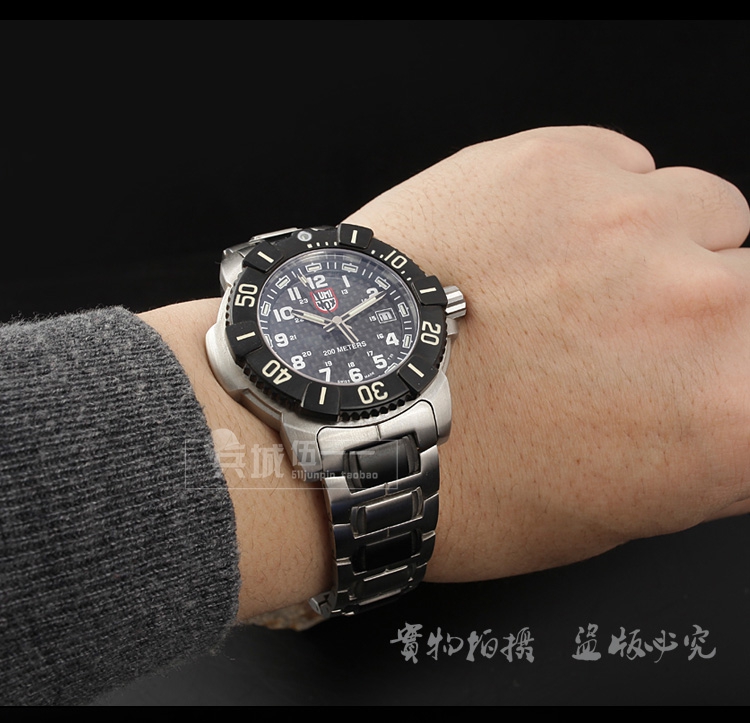 正品Luminox雷美诺时防水夜光氚气手表军表100%瑞士原装进口 6102