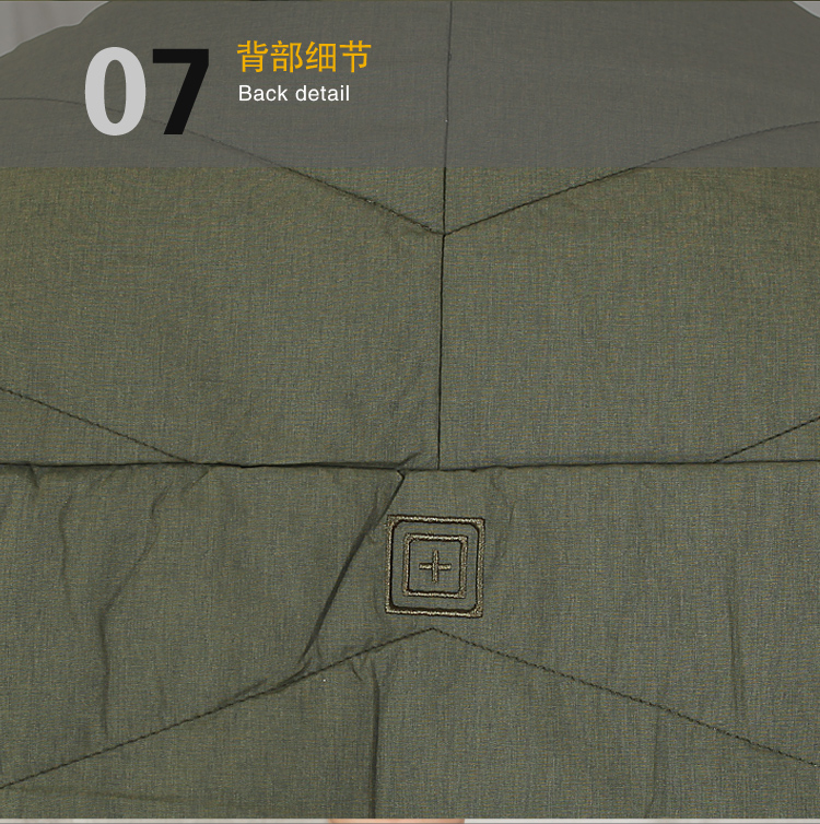 正品美国5.11 战术隔热P棉外套 男士修身轻量棉服作战夹克 78006
