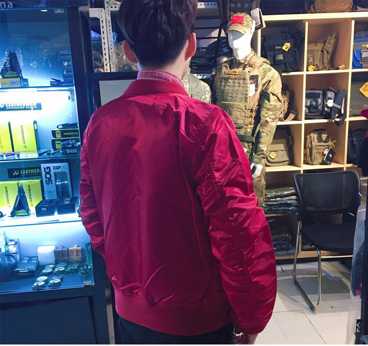 美国 阿尔法 Alpha 服装 太空总署 MA-1 飞行夹克