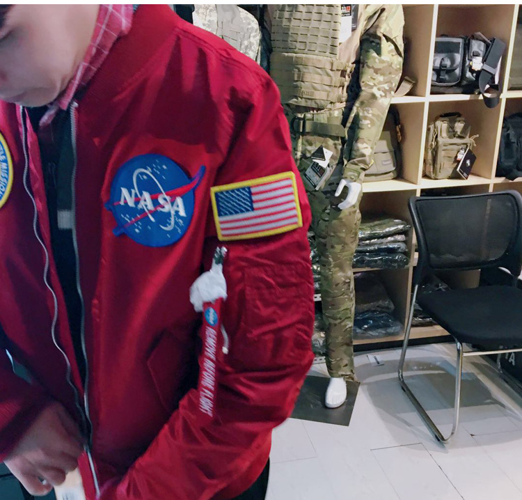 美国 阿尔法 Alpha 服装 太空总署 MA-1 飞行夹克