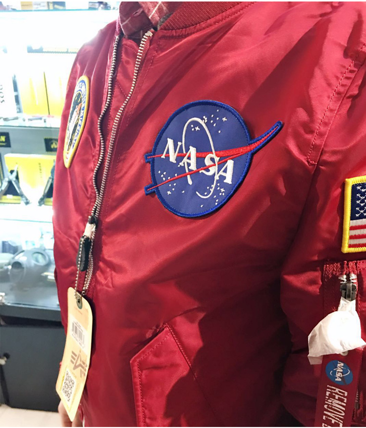 美国 阿尔法 Alpha 服装 太空总署 MA-1 飞行夹克