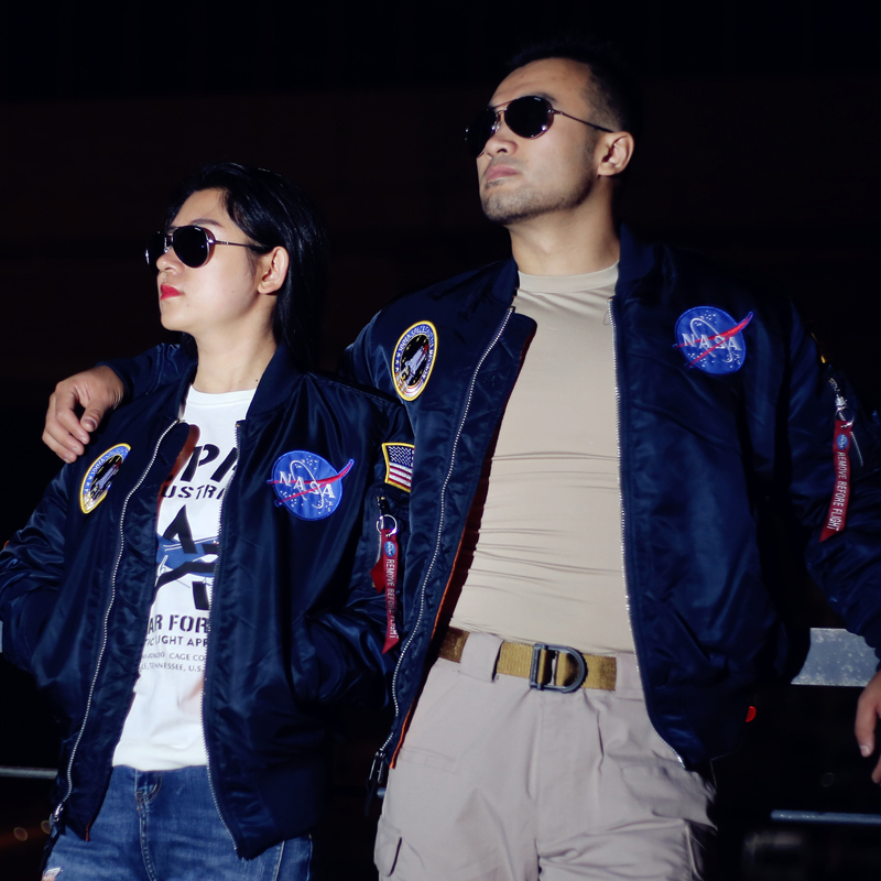 美国 阿尔法 Alpha 服装 太空总署 MA-1 飞行夹克