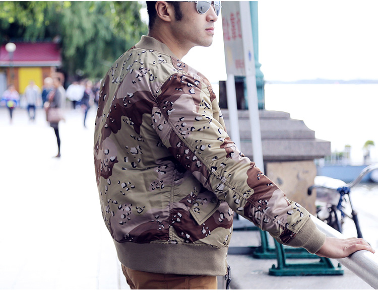 ALPHA INDUSTRIES 美国alpha男户外飞行夹克MA1修身版短款六色迷彩