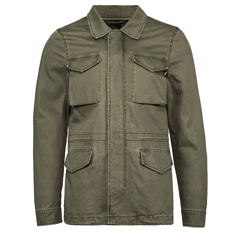 ALPHA INDUSTRIES 美国ALPHA阿f尔法 M-51复古版风衣外套 防风长款 复古绿 