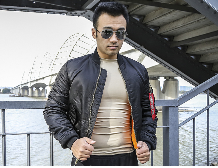 ALPHA INDUSTRIES ALPHA阿尔法工业空军飞行员夹克外套ma1修身夹克外套棉服