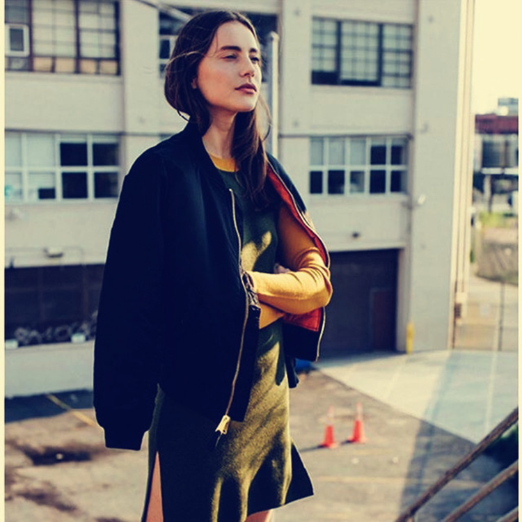 ALPHA INDUSTRIES ALPHA阿尔法工业空军飞行员夹克外套ma1修身夹克外套棉服