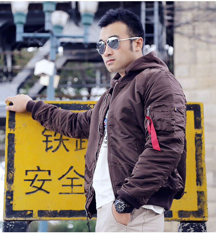 ALPHA INDUSTRIES 阿尔f法alpha卫衣连帽款夹克收腰防泼水ma1夹克外套