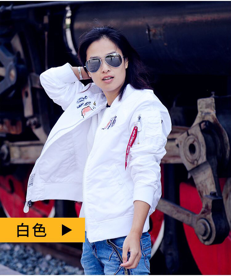 LPHA INDUSTRIES alpha阿尔f法纪念虎MA1飞行夹克春季薄款双面外套
