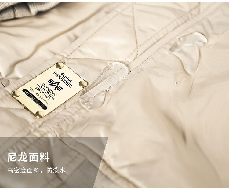 LPHA INDUSTRIES alpha阿尔f法纪念虎MA1飞行夹克春季薄款双面外套