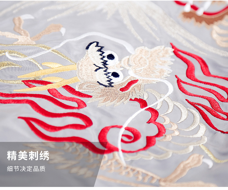 ALPHA INDUSTRIES alpha阿尔f法纪念龙腾MA1飞行夹克春季薄款双面外套