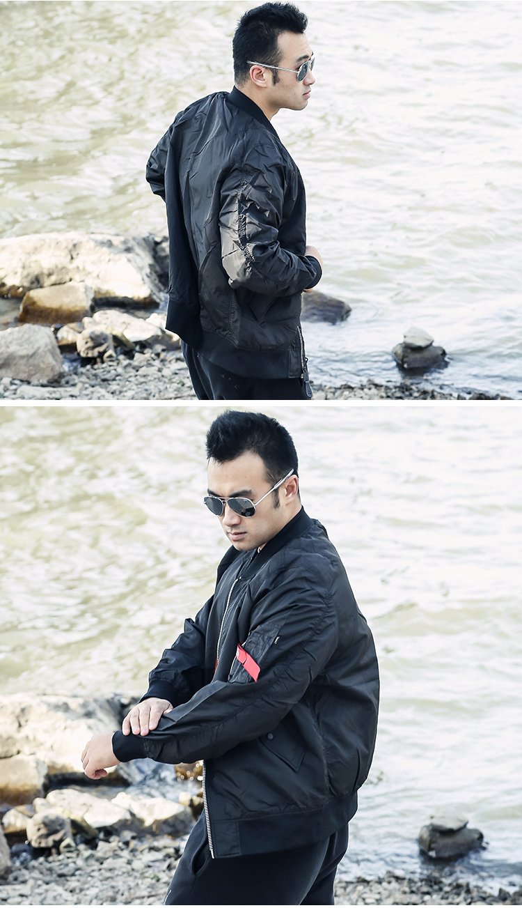 ALPHA INDUSTRIES 美国alpha阿尔f法男士春秋薄款外套L-2B侦察机短款夹克