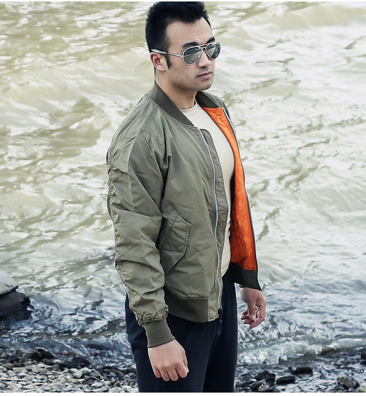 ALPHA INDUSTRIES 美国alpha阿尔f法男士春秋薄款外套L-2B侦察机短款夹克