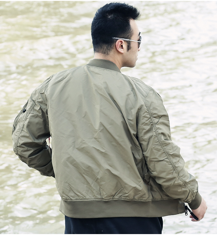 ALPHA INDUSTRIES 美国alpha阿尔f法男士春秋薄款外套L-2B侦察机短款夹克