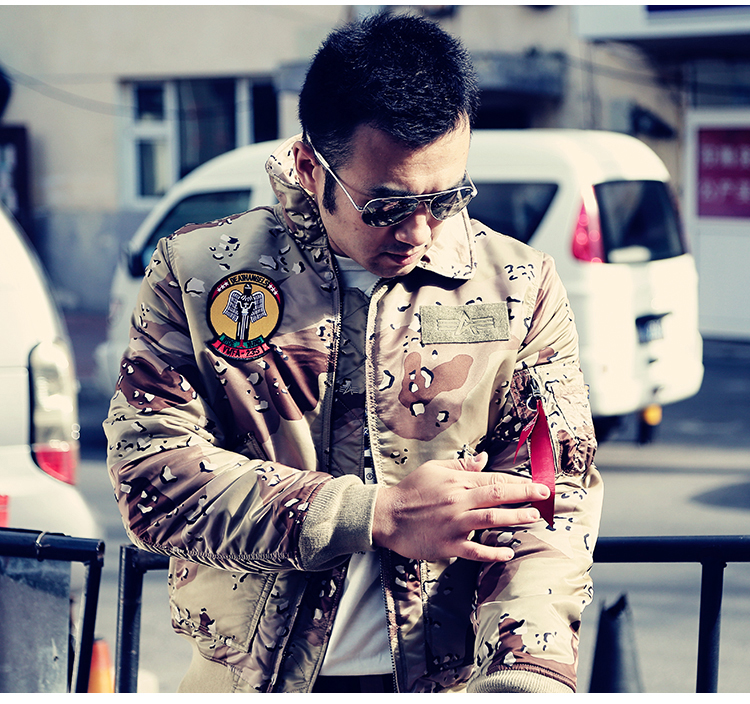 ALPHA INDUSTRIES 美国阿尔法工业飞行夹克45p巡航夹克翻领收腰休闲夹克