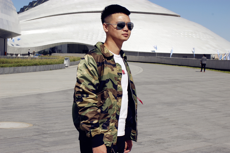 ALPHA INDUSTRIES 美国ALPHA阿尔f法36P摩登海卫服春秋薄款夹克翻领